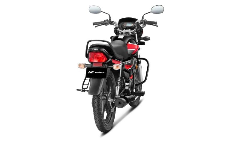 Hero HF Deluxe New, front view, Black