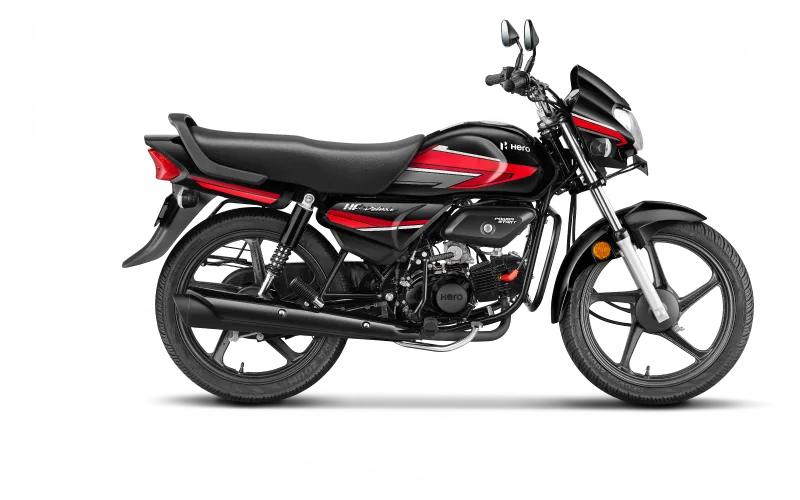 Hero HF Deluxe New, front three-quarter view