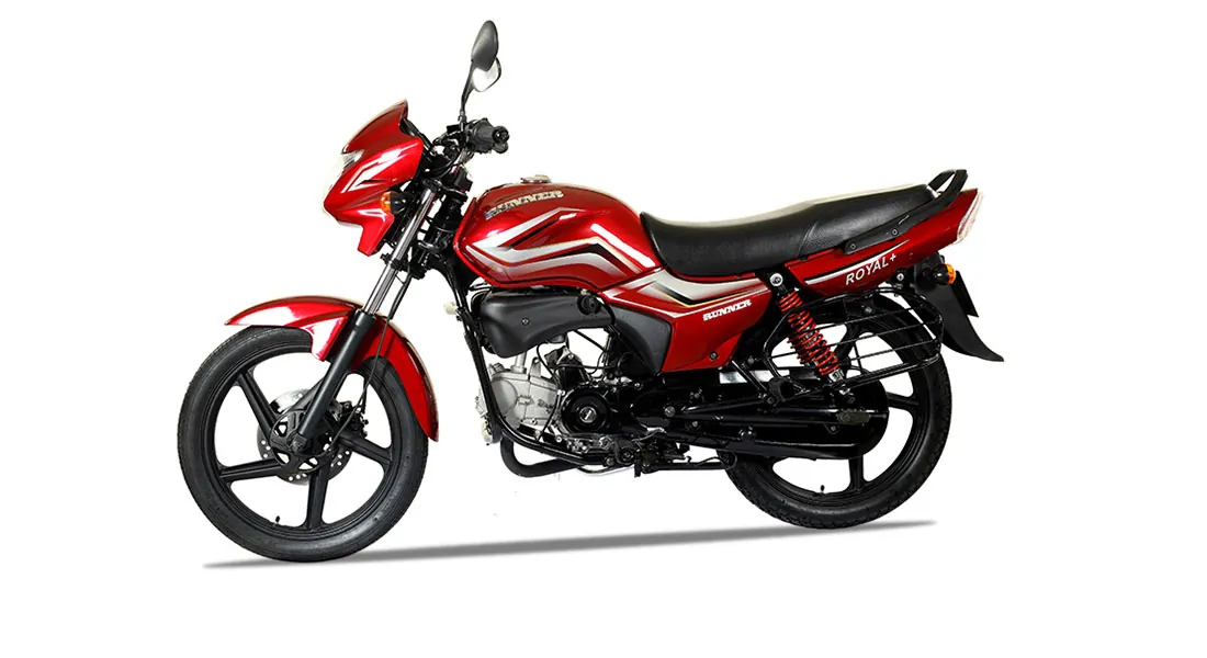 Runner Royal+ 110, front three-quarter view