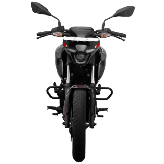 Bajaj Pulsar N160 TD, front three-quarter view