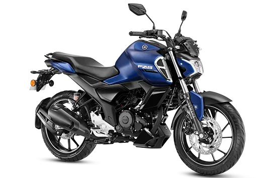 Yamaha FZS V4, front three-quarter view