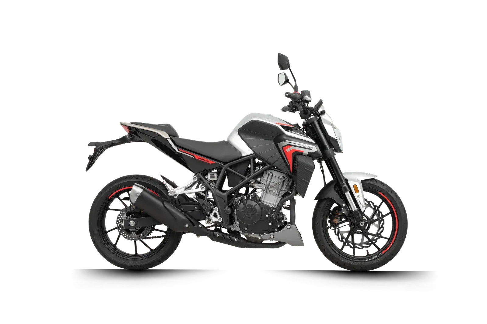 Kove 350R, front three-quarter view