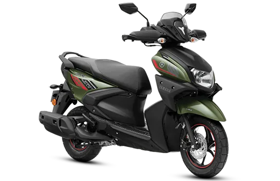 Yamaha RAY-ZR 125 FI, front three-quarter view