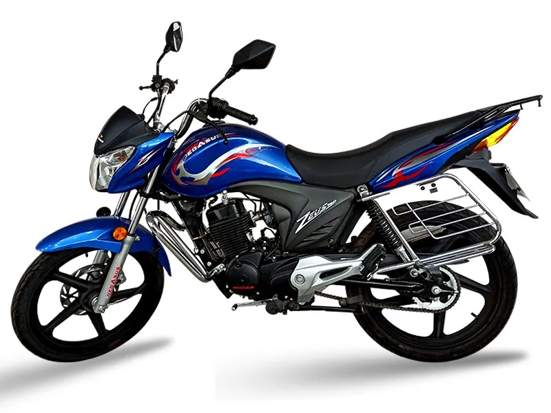 Pegasus Zeus 150, front three quarter view, Blue