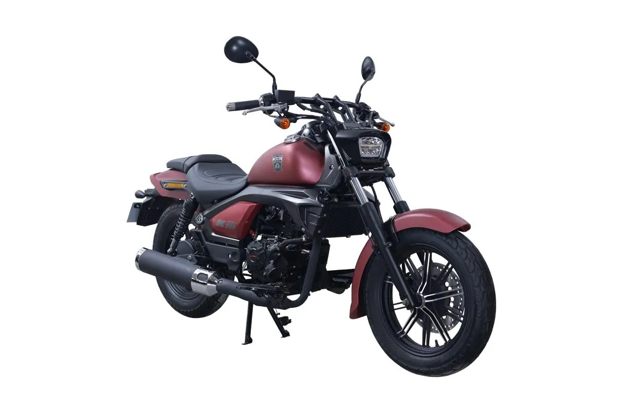Lifan K19, front three quarter view, Red