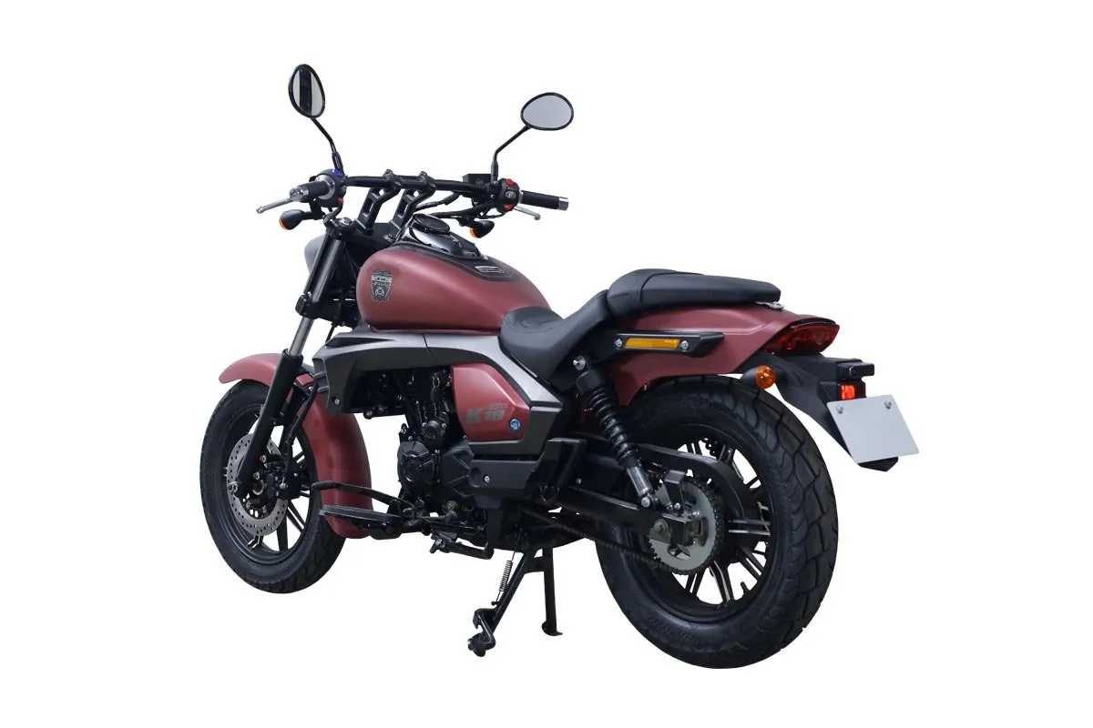 Lifan K19, other rear34 left view, Red