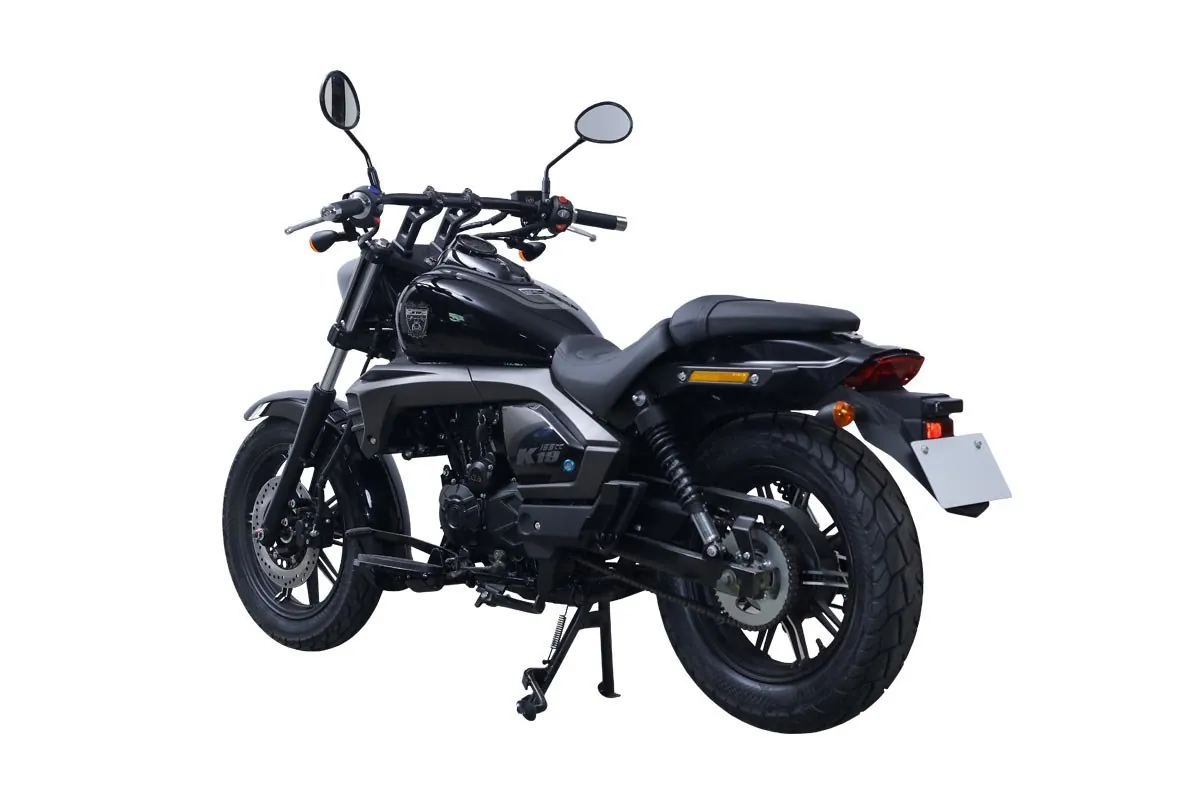 Lifan K19, other rear34 left view, Black