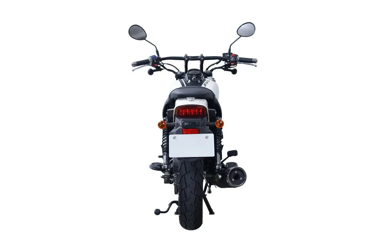 Lifan K19, rear view, White