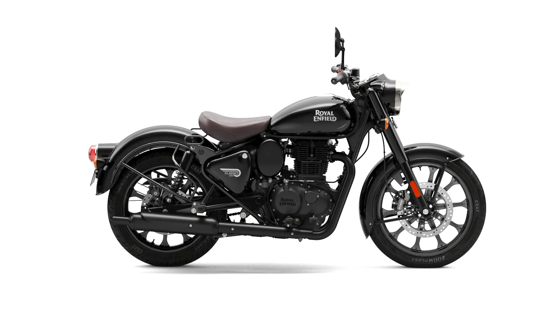Royal Enfield Classic 350, side view, Comilla Black