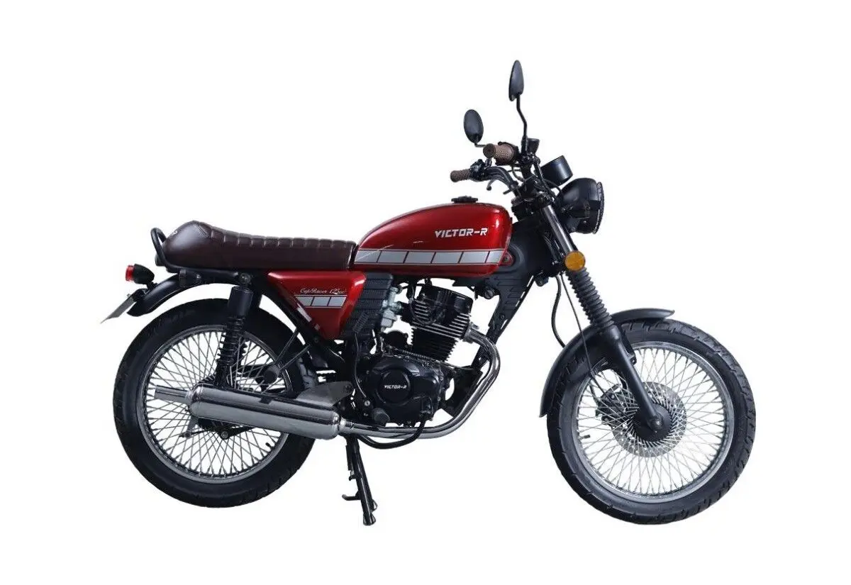 Lifan Victor R 125, side view, Red