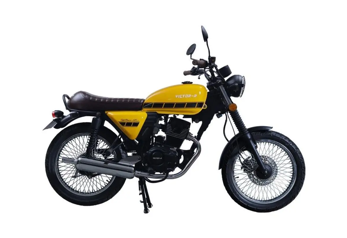 Lifan Victor R 125, side view, Yellow