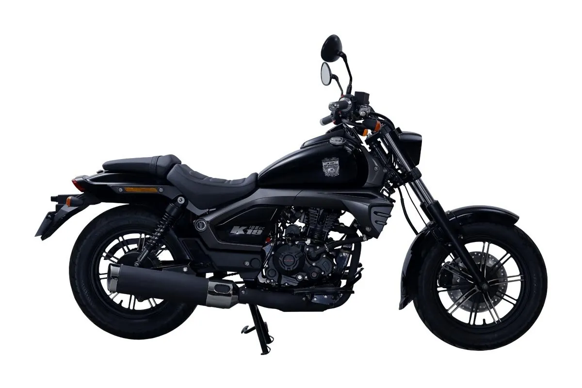 Lifan K19, side view, Black